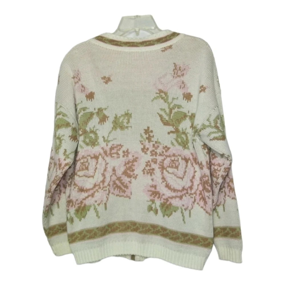 Vintage Carriage Court Rose Cardigan